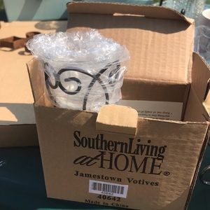 Set of 4 brand New Southern Living Votives
